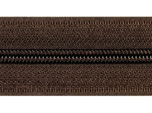 Taśma suwakowa "5" ciemny brąz col.570