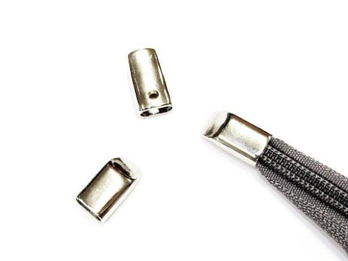 Końcówka taśmy zamkowej nikiel