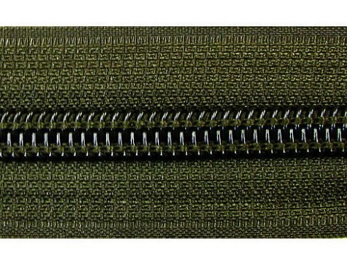 Taśma suwakowa "10" khaki