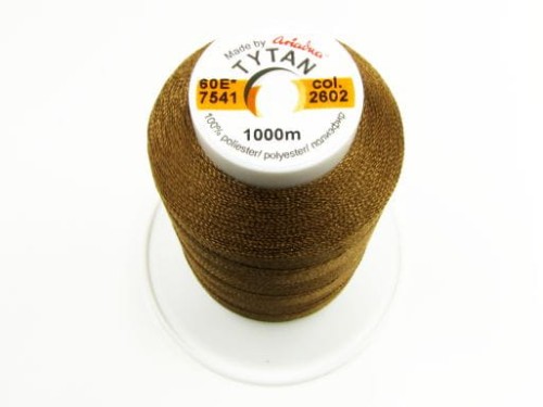 Nici poliestrowe Tytan "60" kol. 2602