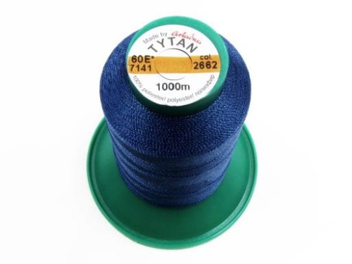 Nici poliestrowe Tytan "60" kol. 2662