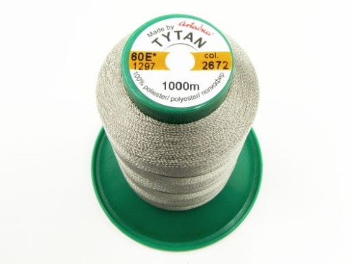 Nici poliestrowe Tytan "60" kol. 2672