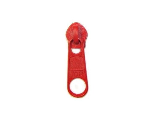 Przesuwka bez hamulca do taśmy "5" czerwona