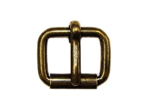 Klamra rymarska, szerokość - 20 mm stare złoto