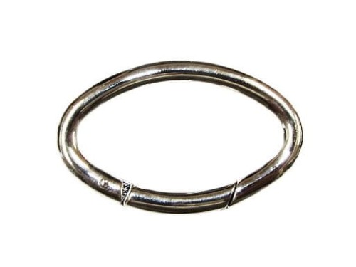 Elipsa z zapadką nikiel 39 mm