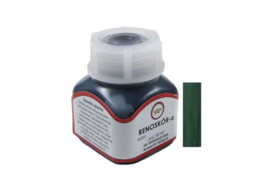 Farba do skóry "Renoskór" - zielony