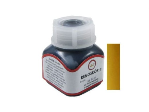 Farba do skóry "Renoskór" - złoty