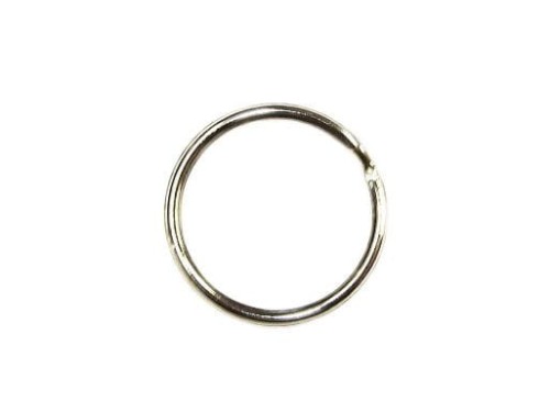 Kółko kaletnicze spiralne nikiel, średnica - 20mm