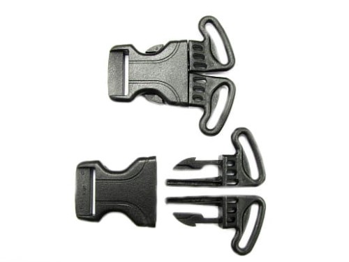Klamra plastikowa na trzy paski 25 mm
