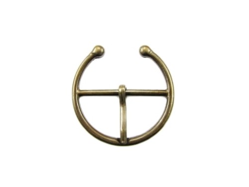 Klamra do paska 40 mm stare złoto  