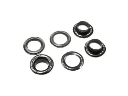 Oczko kaletnicze 10 mm czarne 