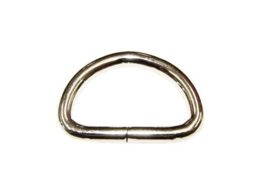 Półkole rymarskie nikiel szerokość - 20 mm 