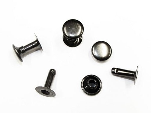 Nit kaletniczy dwustronny "15" lux ciemny nikiel 