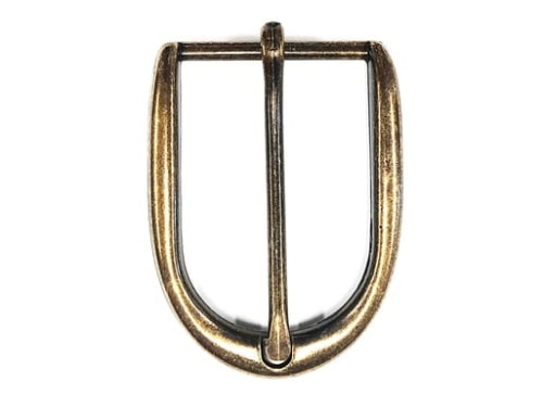 Klamra do paska 30 mm ciemny mosiądz [2] 