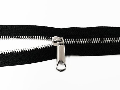 Ozdobna przesuwka bez hamulca do taśmy metalowej "5" nikiel [1] 