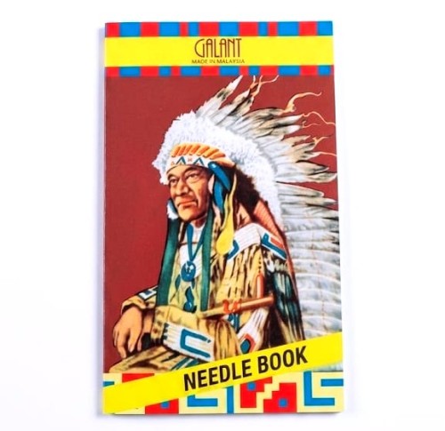 Karnet igieł Indianin