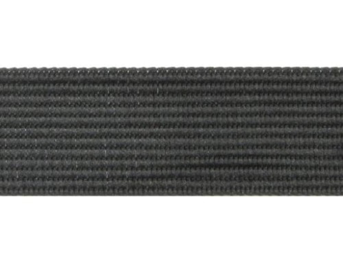 lamówka dziana szerokość 20mm czarna