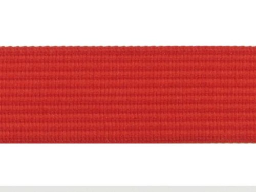 lamówka dziana szerokość 20mm czerwona
