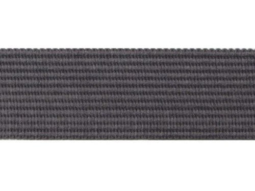 lamówka dziana szerokość 25mm ciemny popiel