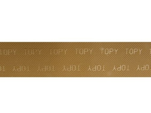 Pasek gumowy "Topy" na fleki "20" karmel