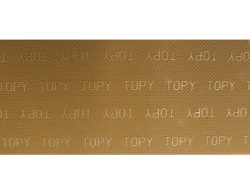 Pasek gumowy "Topy" na fleki "40" karmel
