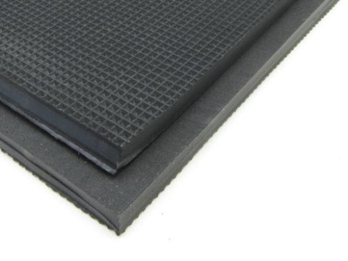 Guma flekowa 6 mm czarna 25x25