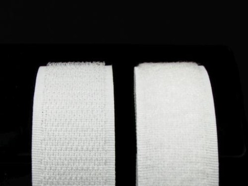 Taśma rzep 50 mm biała