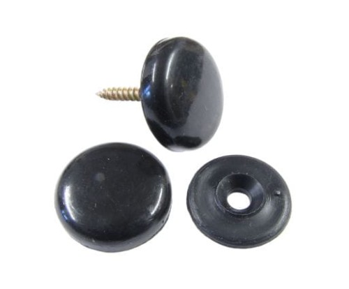 Pik tapicerski czarny 22 mm