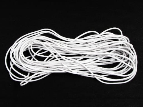 Gumosznurek biały 1.6 mm opakowanie 100 mb